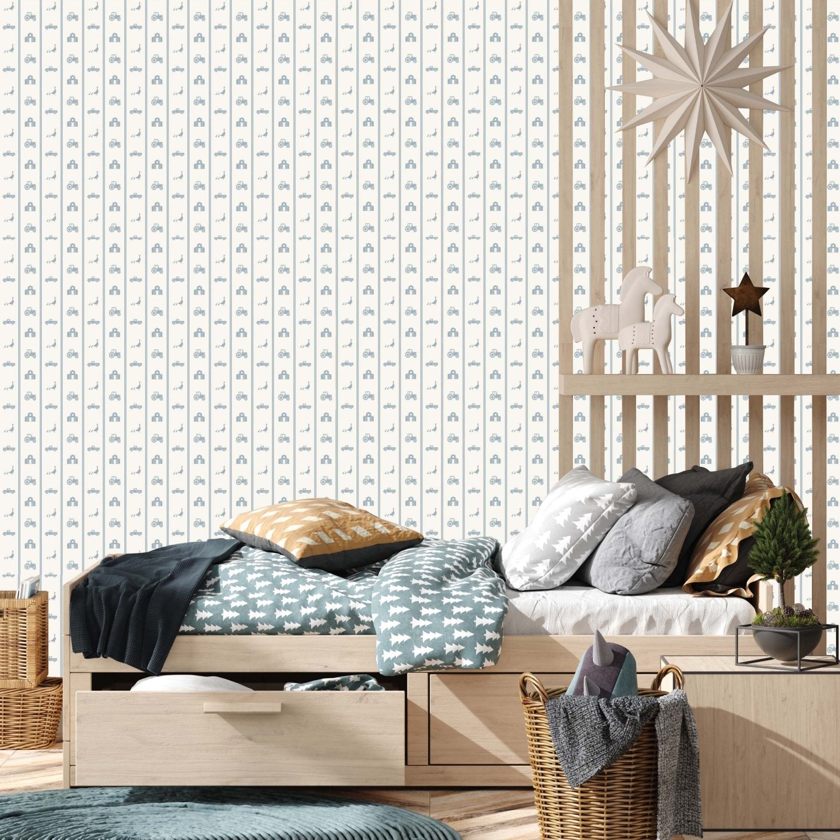 Charlie Wallpaper by Lauren Blair Hersey
