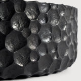 Chopped bowls - varnished mahogany - black - set of 3 White Cliff Studio Decorative Bowls