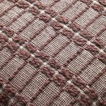 Chris Loves Julia × Loloi Burgundy Square Pillow