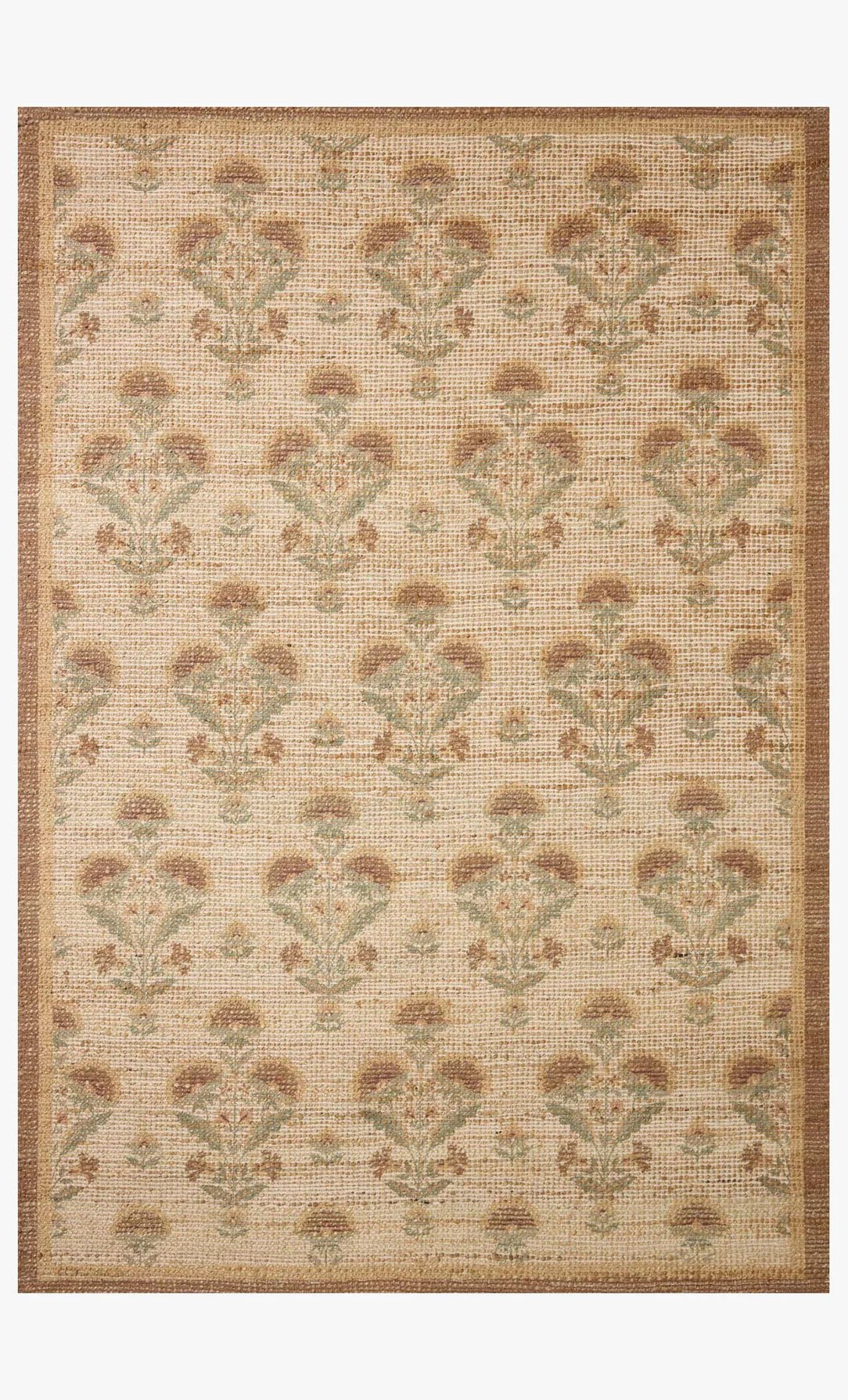 Chris Loves Julia × Loloi RUE - 01 Wheat / Sage White Cliff Studio Rugs