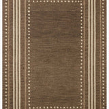 Chris Loves Julia x Loloi Alfie Bark / Natural Rug White Cliff Studio Area Rugs