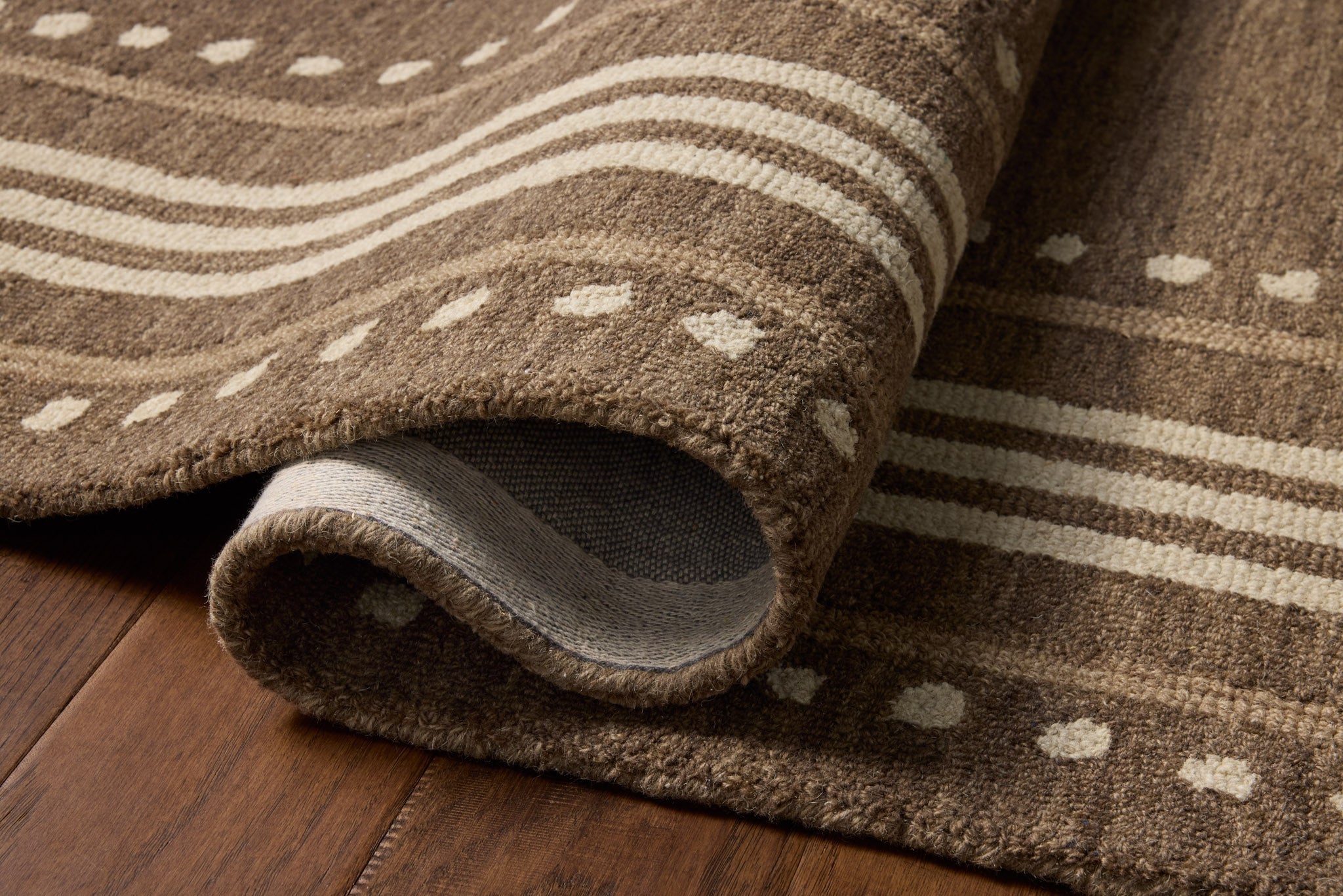 Chris Loves Julia x Loloi Alfie Bark / Natural Rug White Cliff Studio Area Rugs
