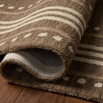 Chris Loves Julia x Loloi Alfie Bark / Natural Rug White Cliff Studio Area Rugs