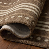 Chris Loves Julia x Loloi Alfie Bark / Natural Rug White Cliff Studio Area Rugs