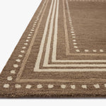 Chris Loves Julia x Loloi Alfie Bark / Natural Rug White Cliff Studio Area Rugs