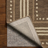 Chris Loves Julia x Loloi Alfie Bark / Natural Rug White Cliff Studio Area Rugs