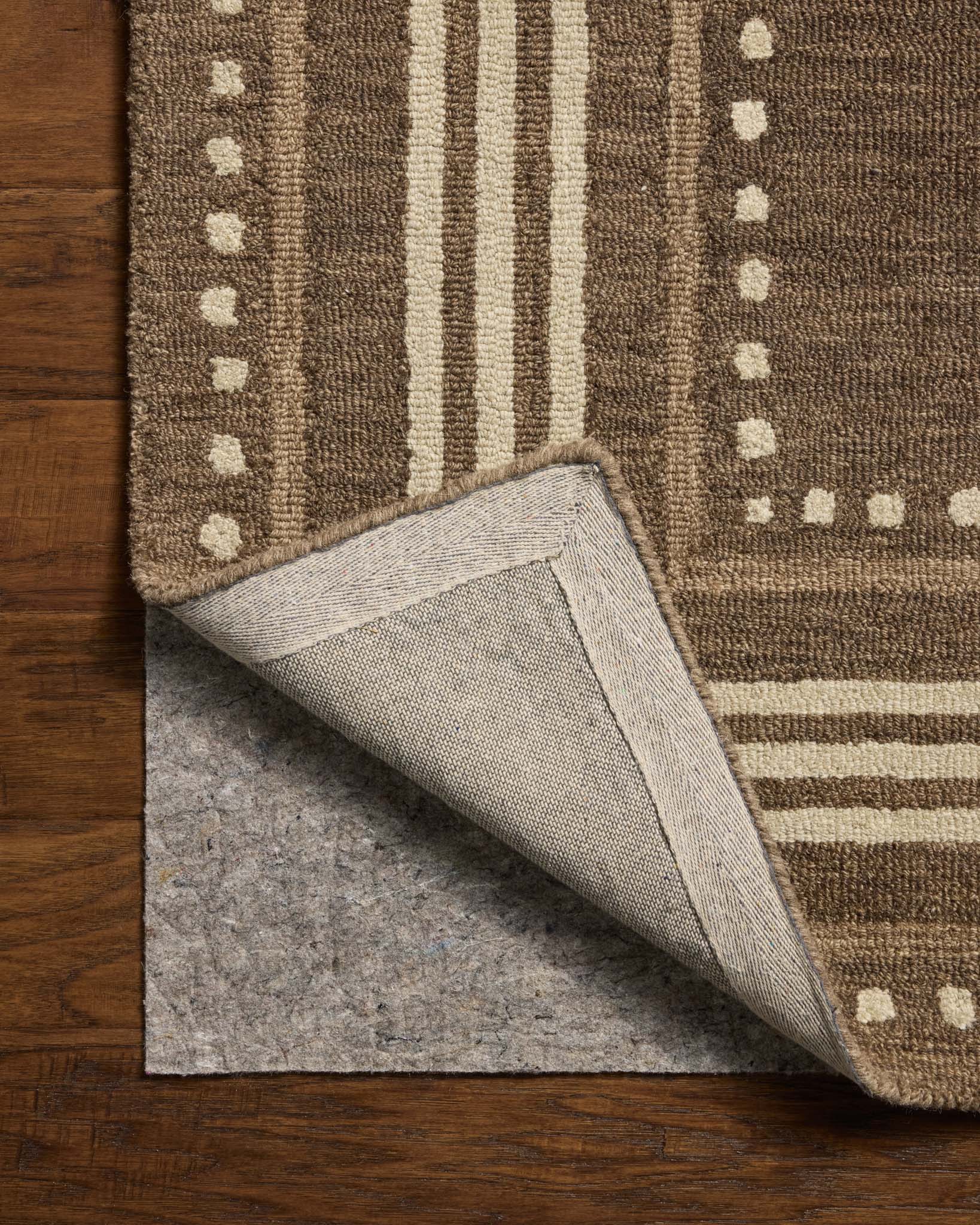 Chris Loves Julia x Loloi Alfie Bark / Natural Rug White Cliff Studio Area Rugs