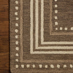 Chris Loves Julia x Loloi Alfie Bark / Natural Rug White Cliff Studio Area Rugs