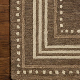 Chris Loves Julia x Loloi Alfie Bark / Natural Rug White Cliff Studio Area Rugs