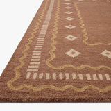 Chris Loves Julia x Loloi Alfie Clay / Spice Rug White Cliff Studio Area Rugs