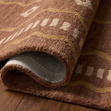 Chris Loves Julia x Loloi Alfie Clay / Spice Rug White Cliff Studio Area Rugs