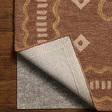 Chris Loves Julia x Loloi Alfie Clay / Spice Rug White Cliff Studio Area Rugs