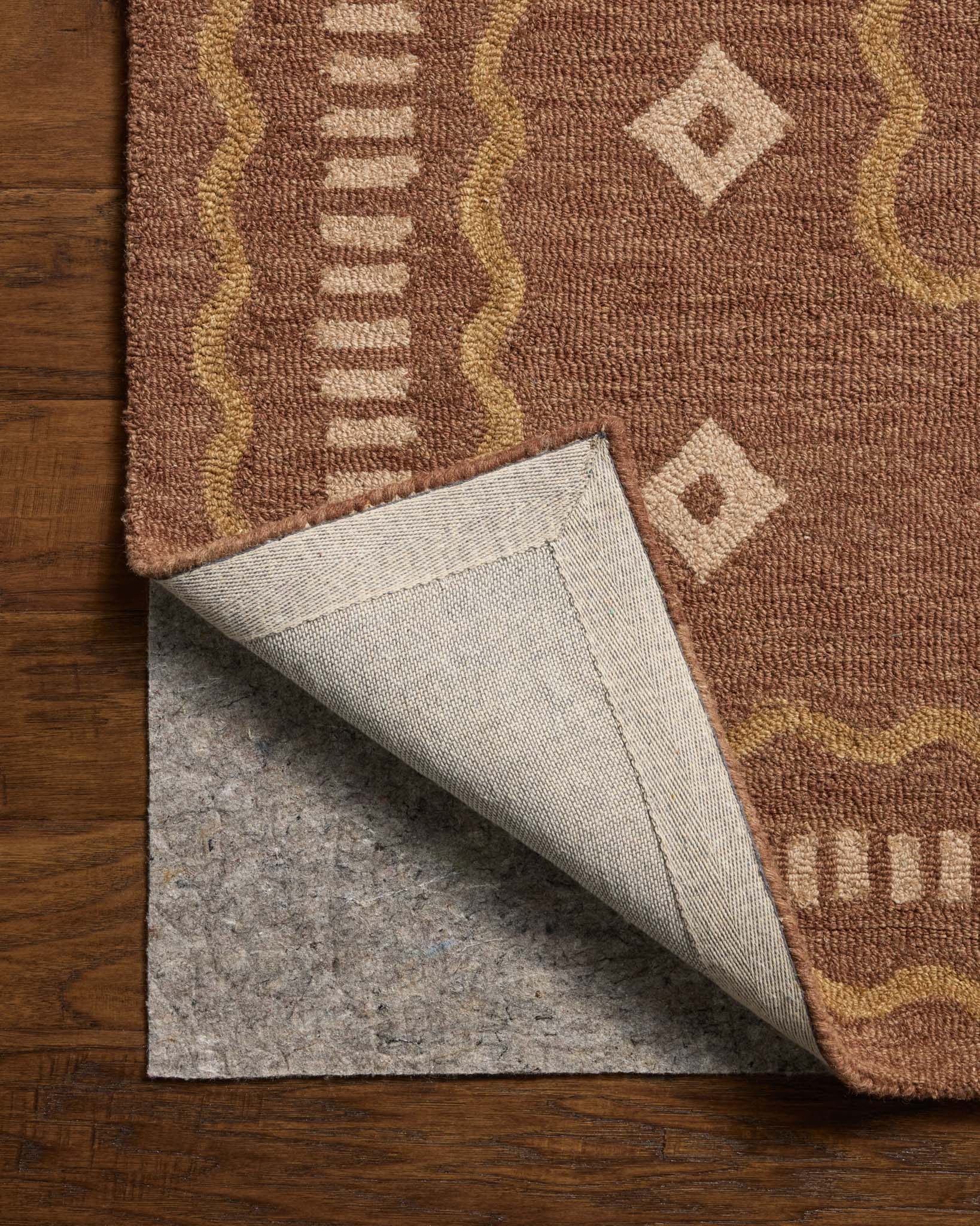 Chris Loves Julia x Loloi Alfie Clay / Spice Rug White Cliff Studio Area Rugs
