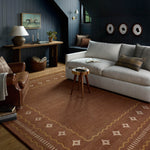Chris Loves Julia x Loloi Alfie Clay / Spice Rug White Cliff Studio Area Rugs