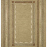 Chris Loves Julia x Loloi Alfie Green / Natural Rug White Cliff Studio Area Rugs