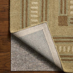 Chris Loves Julia x Loloi Alfie Green / Natural Rug White Cliff Studio Area Rugs
