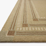 Chris Loves Julia x Loloi Alfie Green / Natural Rug White Cliff Studio Area Rugs