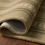 Chris Loves Julia x Loloi Alfie Green / Natural Rug White Cliff Studio Area Rugs