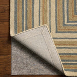 Chris Loves Julia x Loloi Alfie Natural / Multi Rug White Cliff Studio Area Rugs