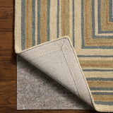 Chris Loves Julia x Loloi Alfie Natural / Multi Rug White Cliff Studio Area Rugs