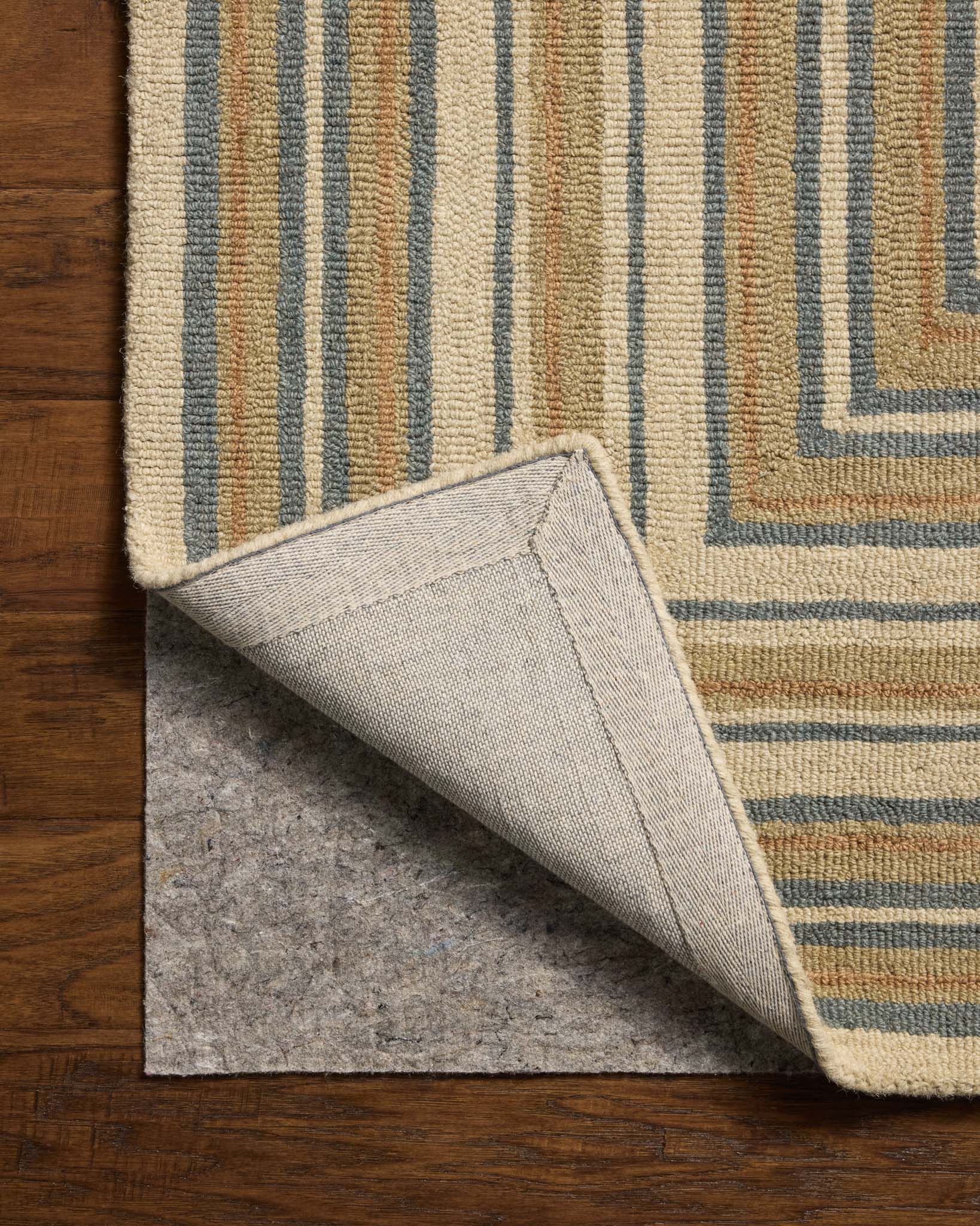 Chris Loves Julia x Loloi Alfie Natural / Multi Rug White Cliff Studio Area Rugs
