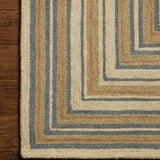 Chris Loves Julia x Loloi Alfie Natural / Multi Rug White Cliff Studio Area Rugs