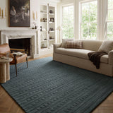 Chris Loves Julia x Loloi Bradley Teal Rug