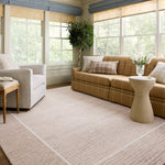 Chris Loves Julia x Loloi Briggs Blush / Ivory Rug White Cliff Studio Area Rugs