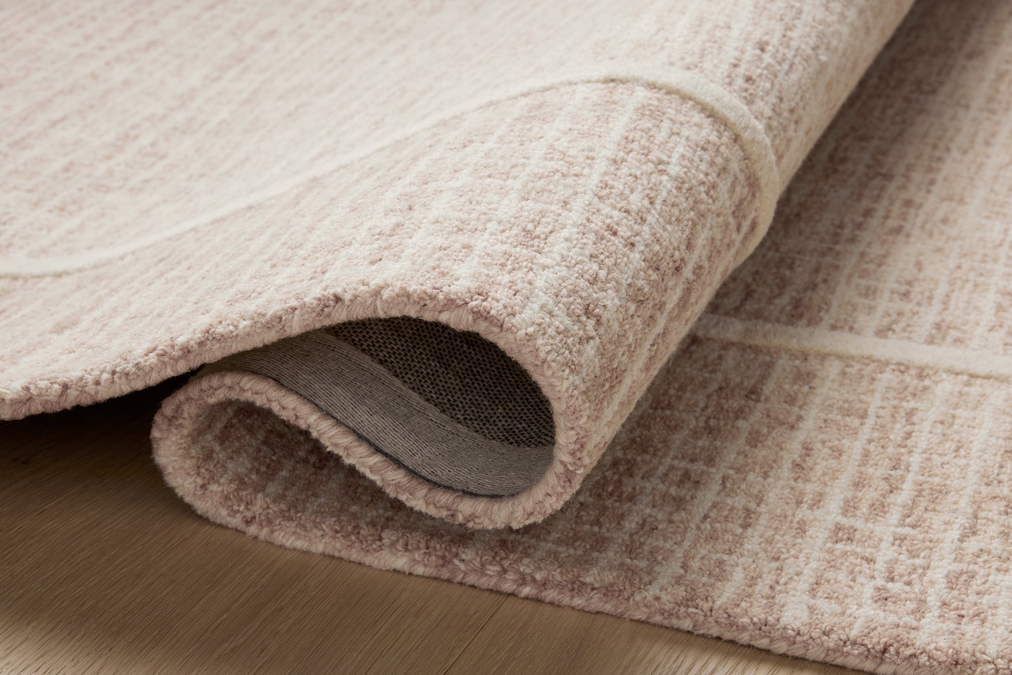 Chris Loves Julia x Loloi Briggs Blush / Ivory Rug White Cliff Studio Area Rugs