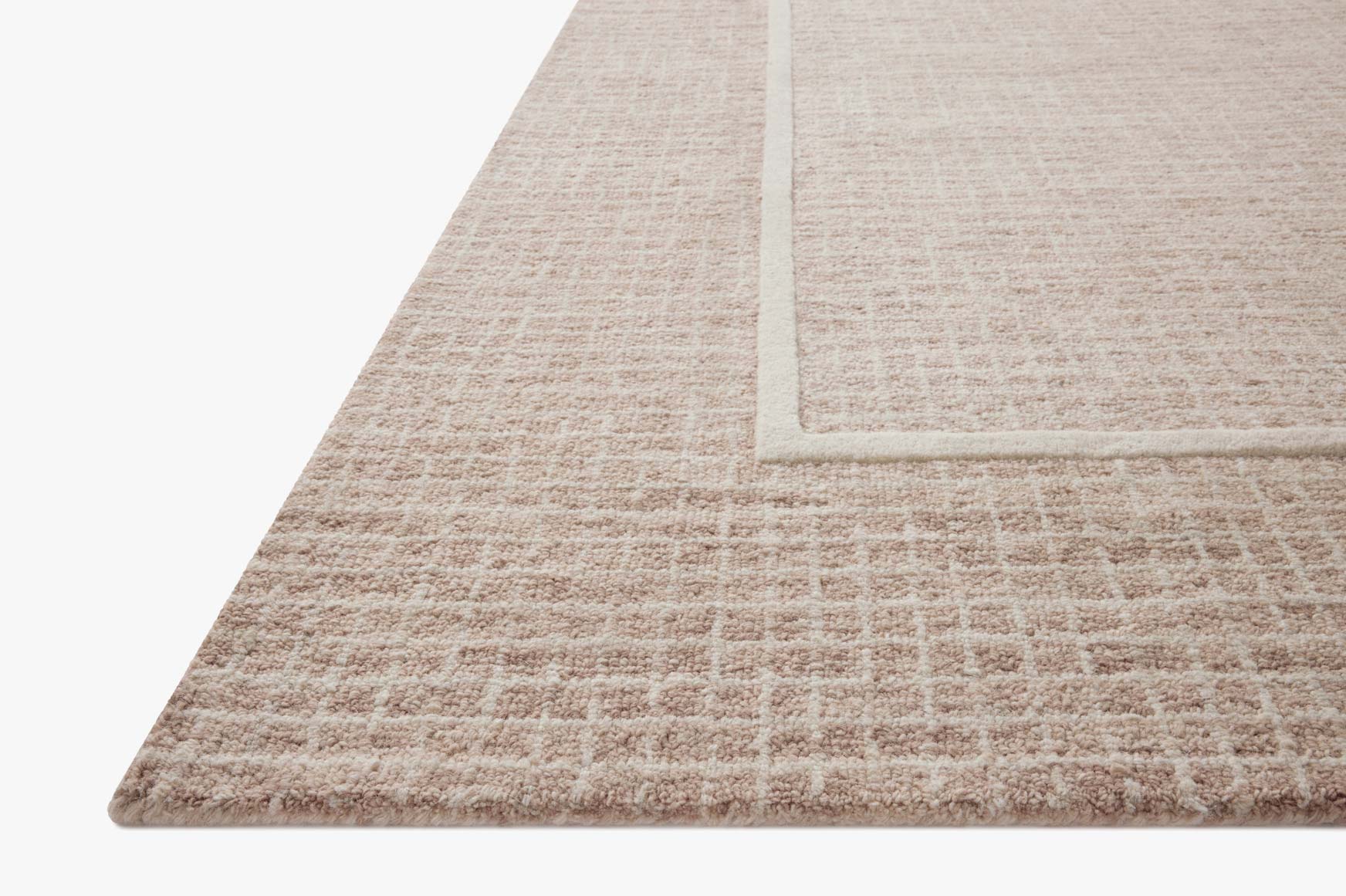 Chris Loves Julia x Loloi Briggs Blush / Ivory Rug White Cliff Studio Area Rugs