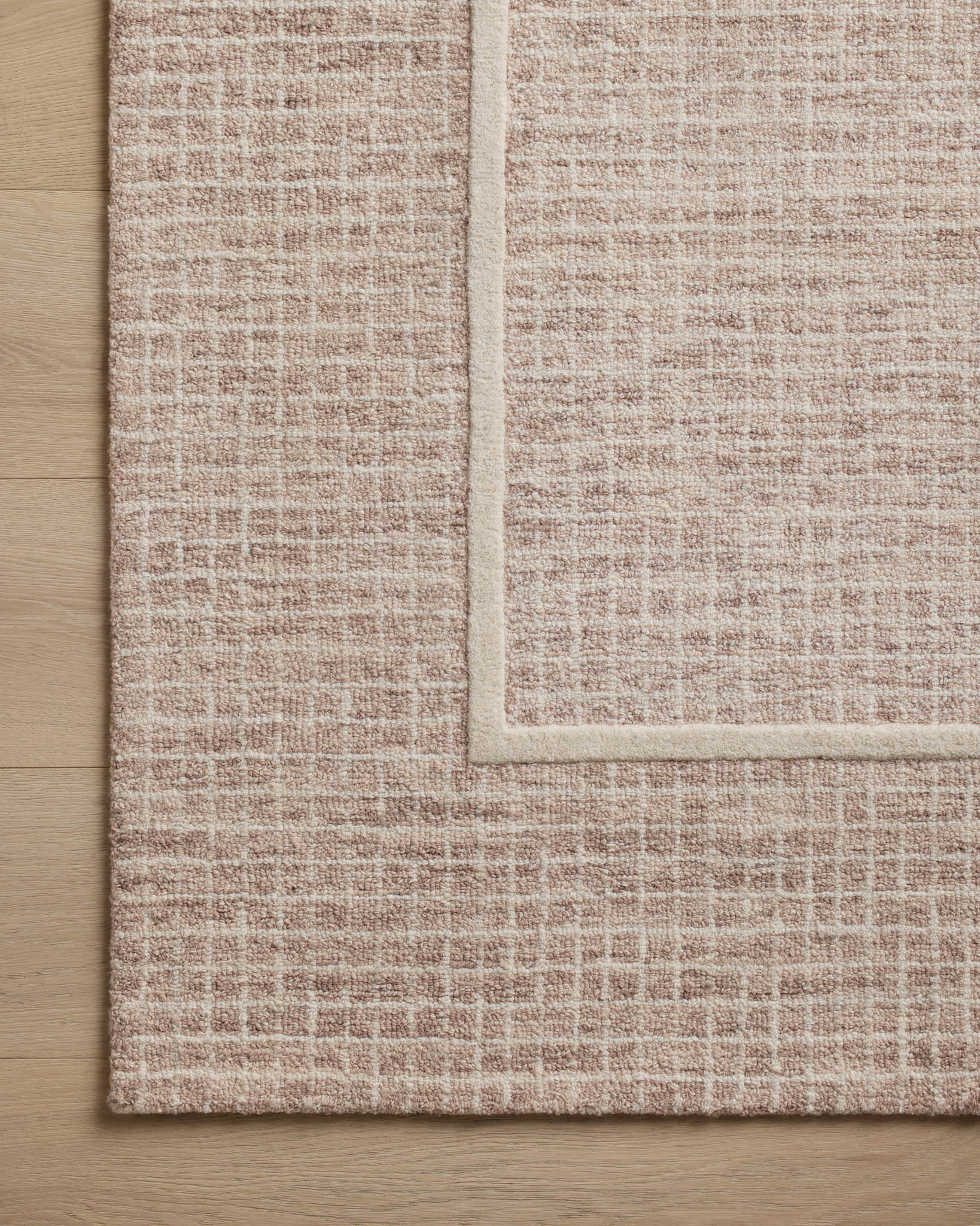 Chris Loves Julia x Loloi Briggs Blush / Ivory Rug White Cliff Studio Area Rugs
