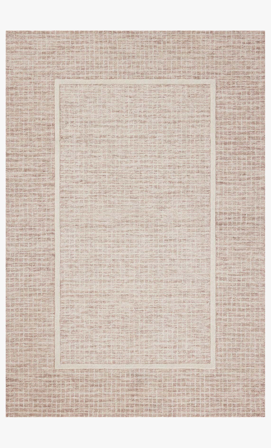 Chris Loves Julia x Loloi Briggs Blush / Ivory Rug White Cliff Studio Area Rugs