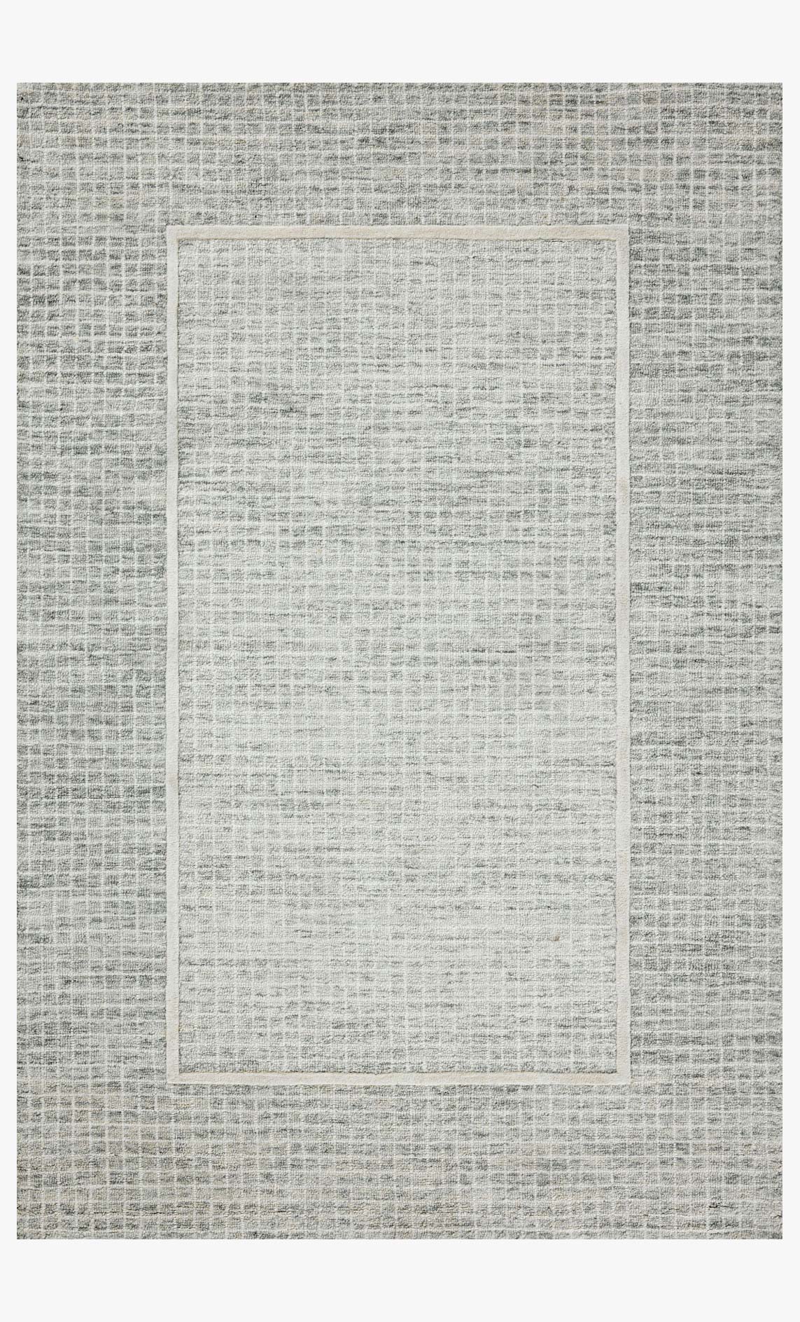 Chris Loves Julia x Loloi Briggs Mist / Ivory Rug White Cliff Studio Area Rugs