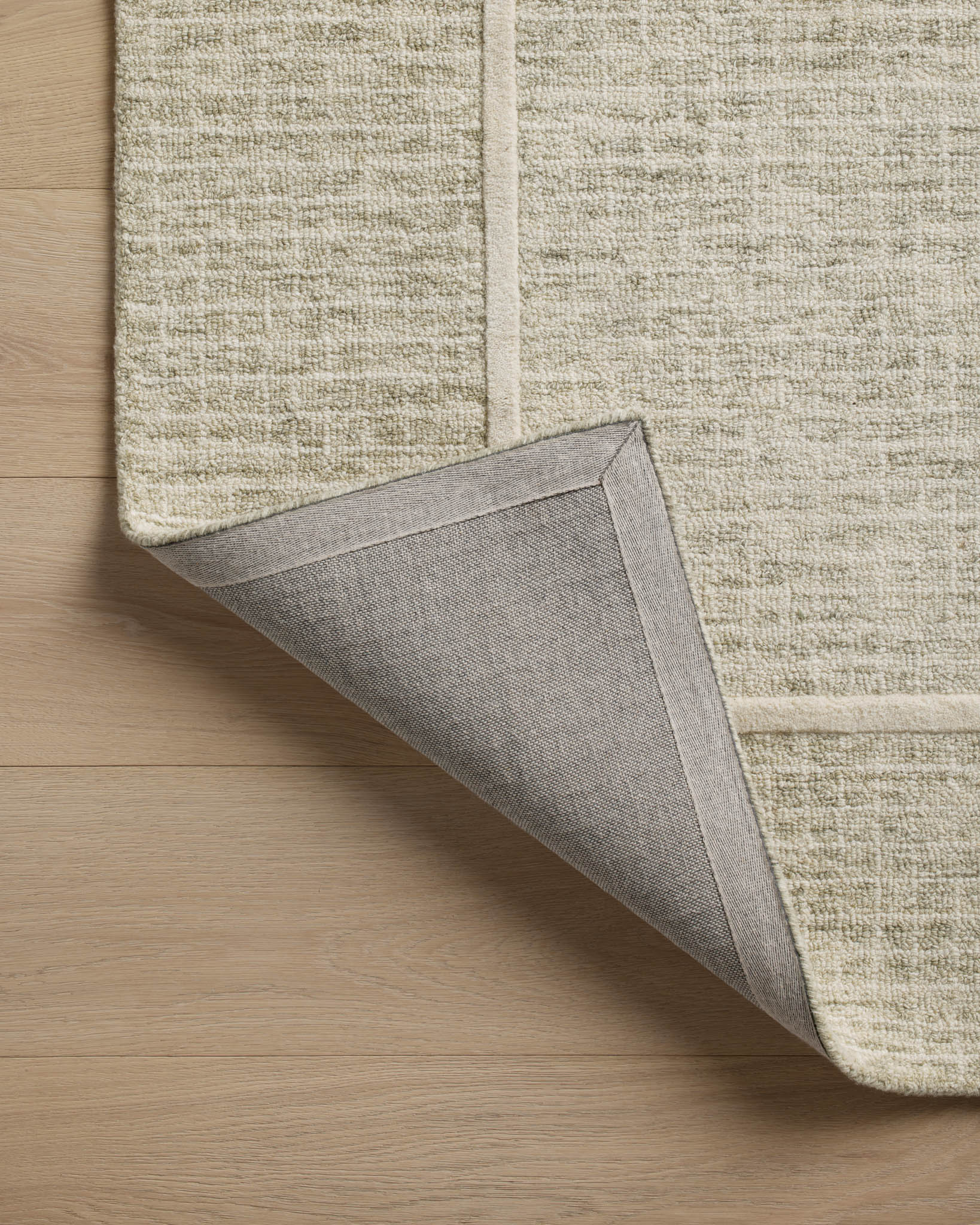 Chris Loves Julia x Loloi Briggs Sage / Ivory Rug White Cliff Studio Area Rugs