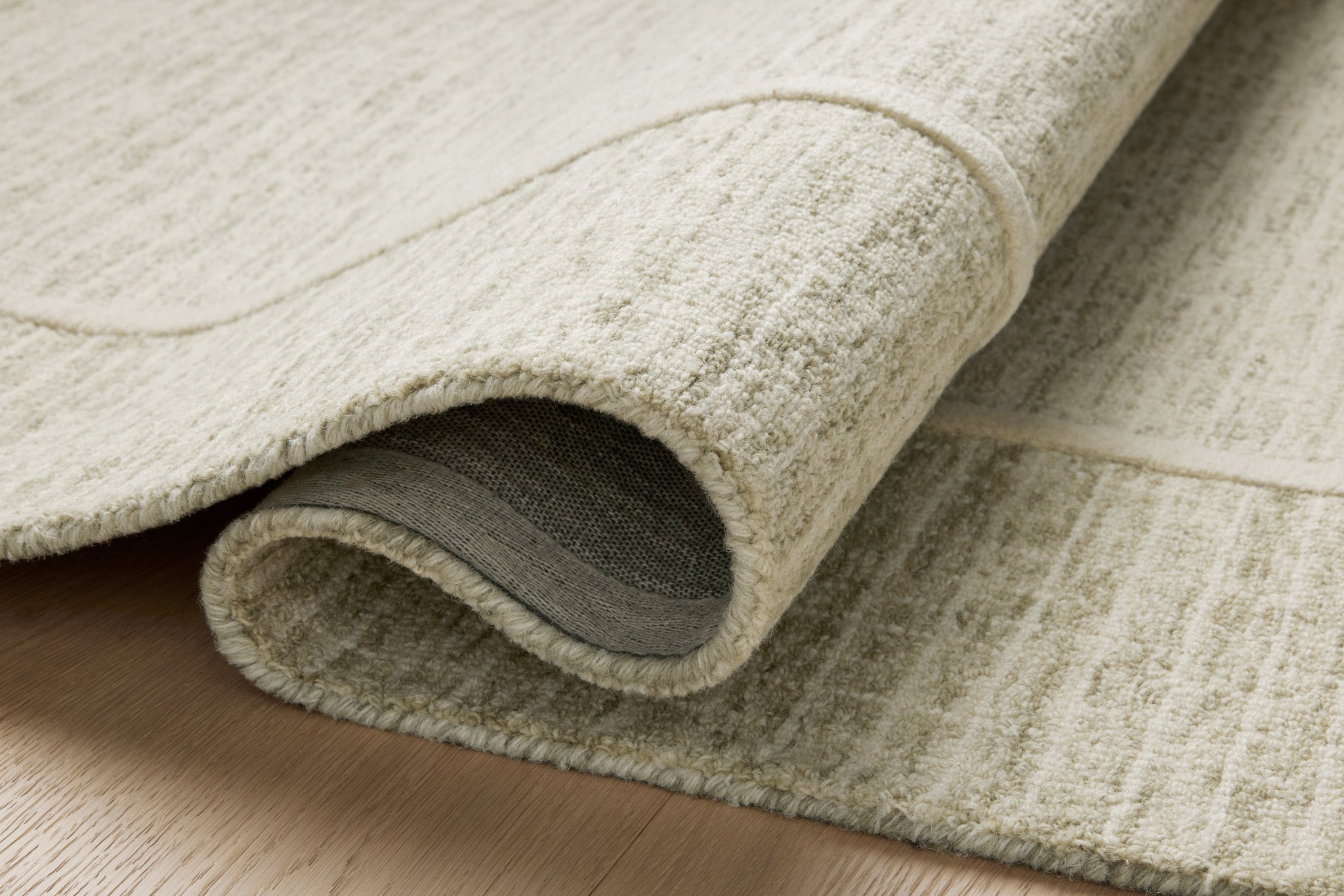 Chris Loves Julia x Loloi Briggs Sage / Ivory Rug White Cliff Studio Area Rugs