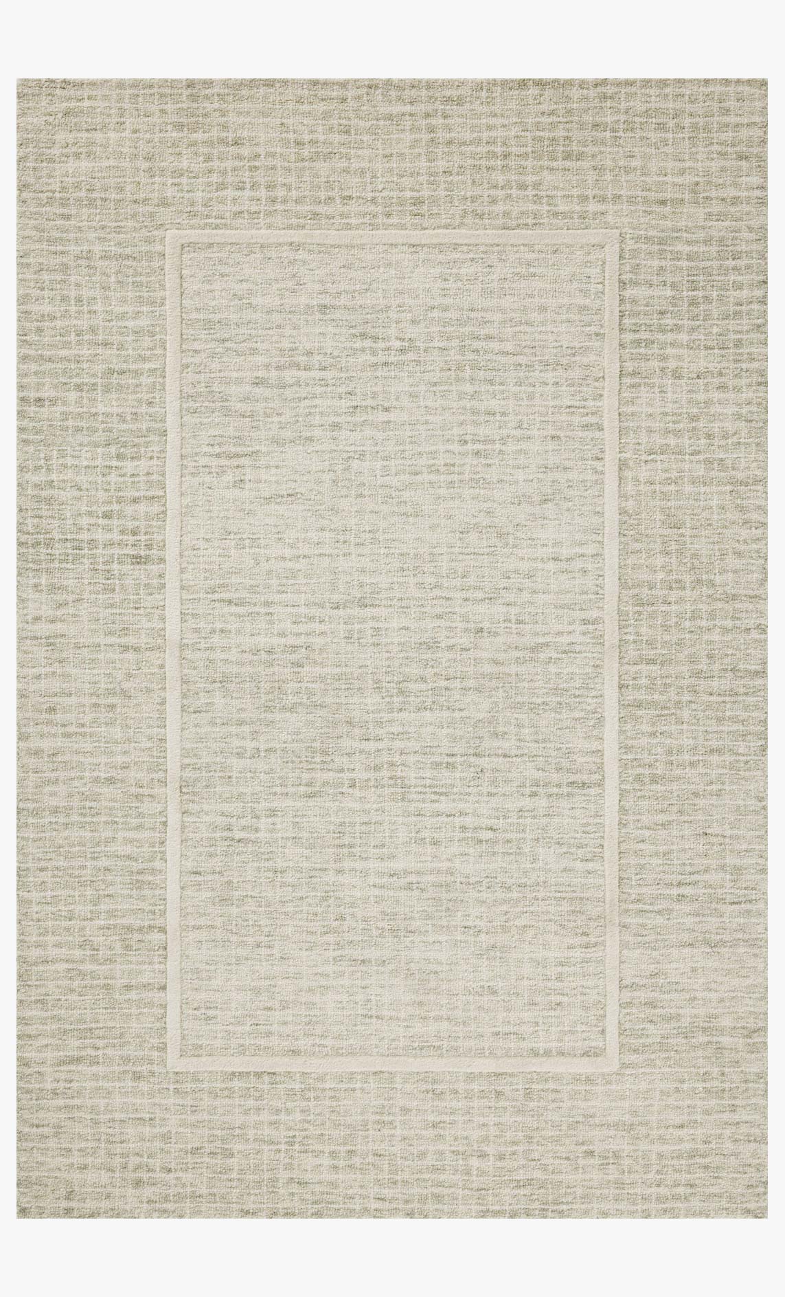 Chris Loves Julia x Loloi Briggs Sage / Ivory Rug White Cliff Studio Area Rugs