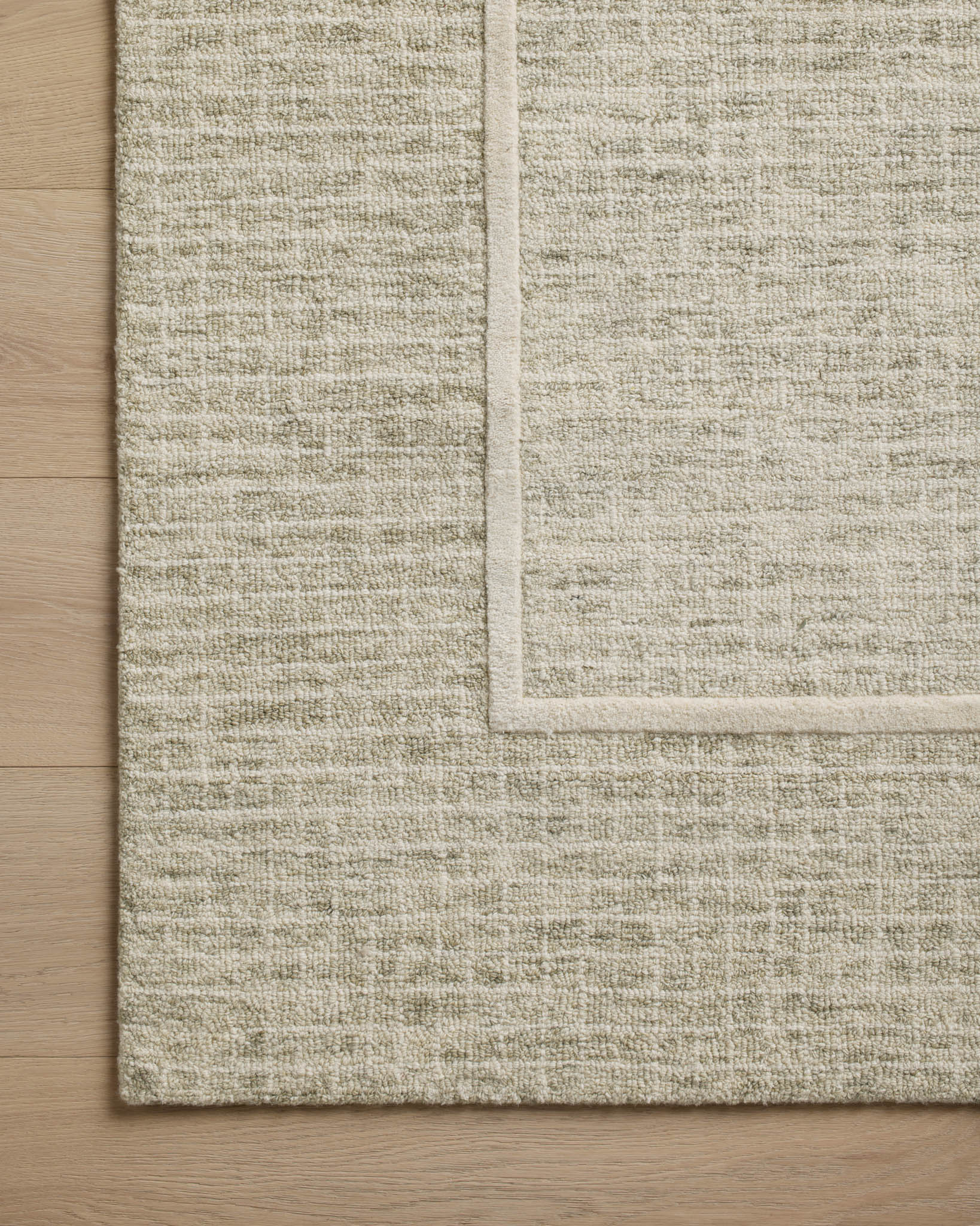 Chris Loves Julia x Loloi Briggs Sage / Ivory Rug White Cliff Studio Area Rugs