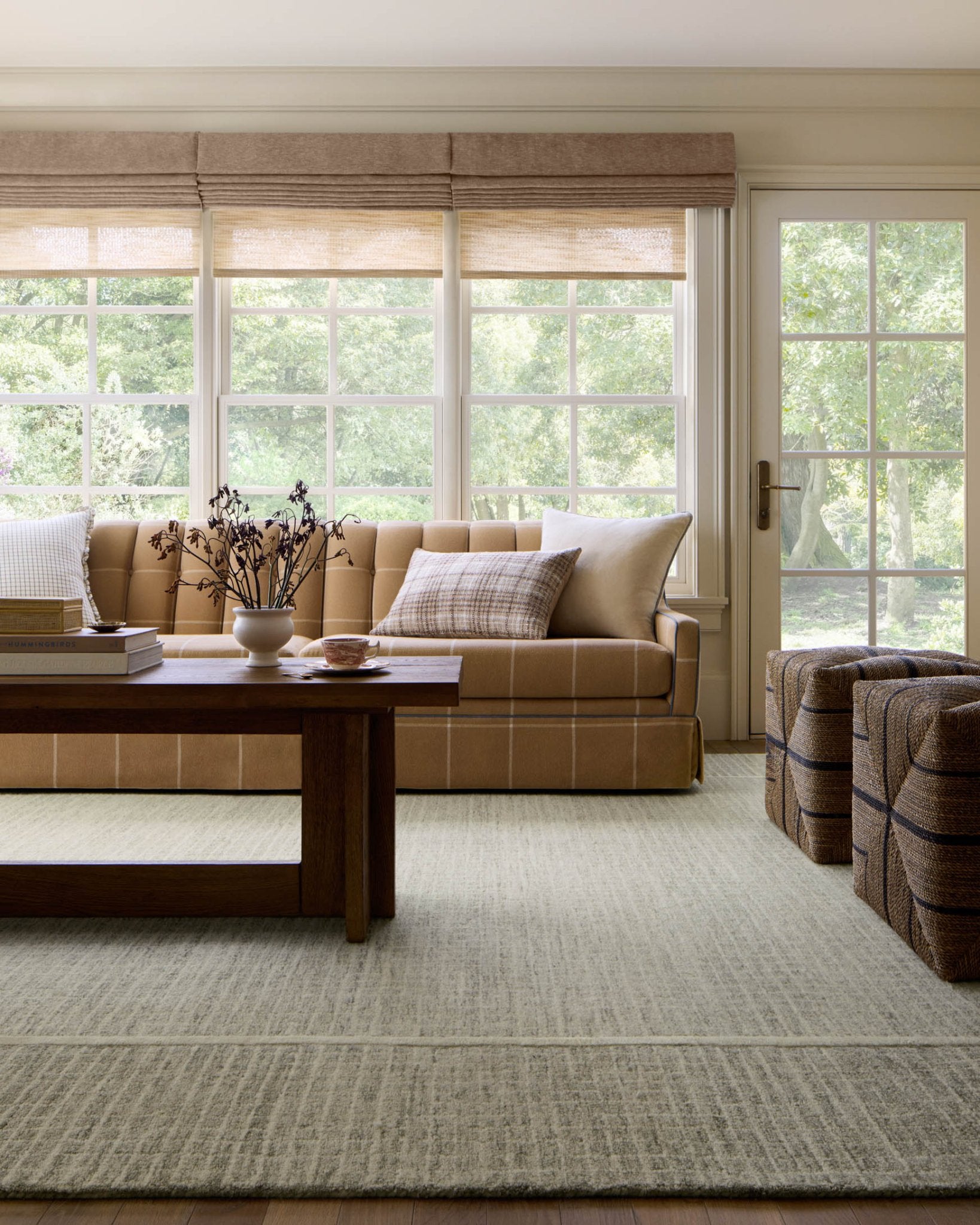 Chris Loves Julia x Loloi Briggs Sage / Ivory Rug White Cliff Studio Area Rugs