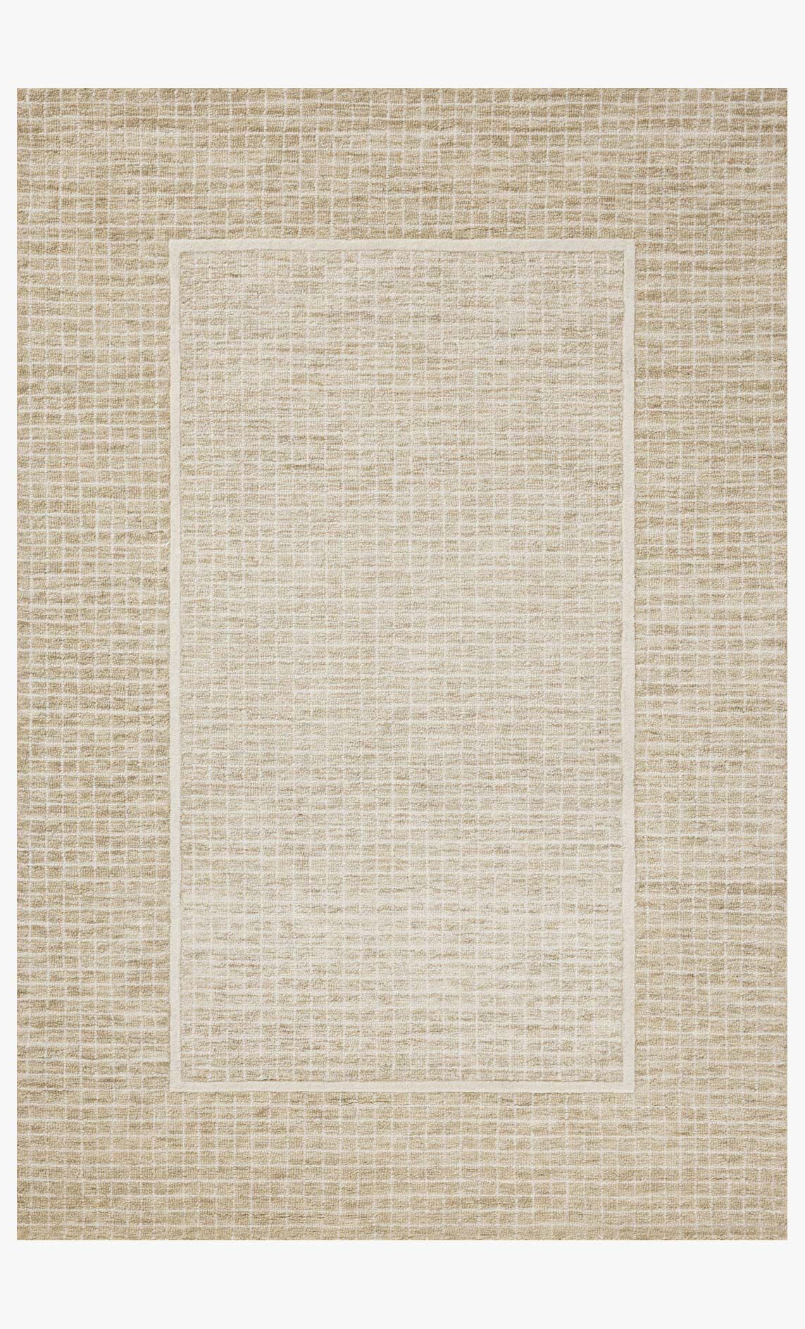 Chris Loves Julia x Loloi Briggs Wheat / Ivory Rug White Cliff Studio Area Rugs