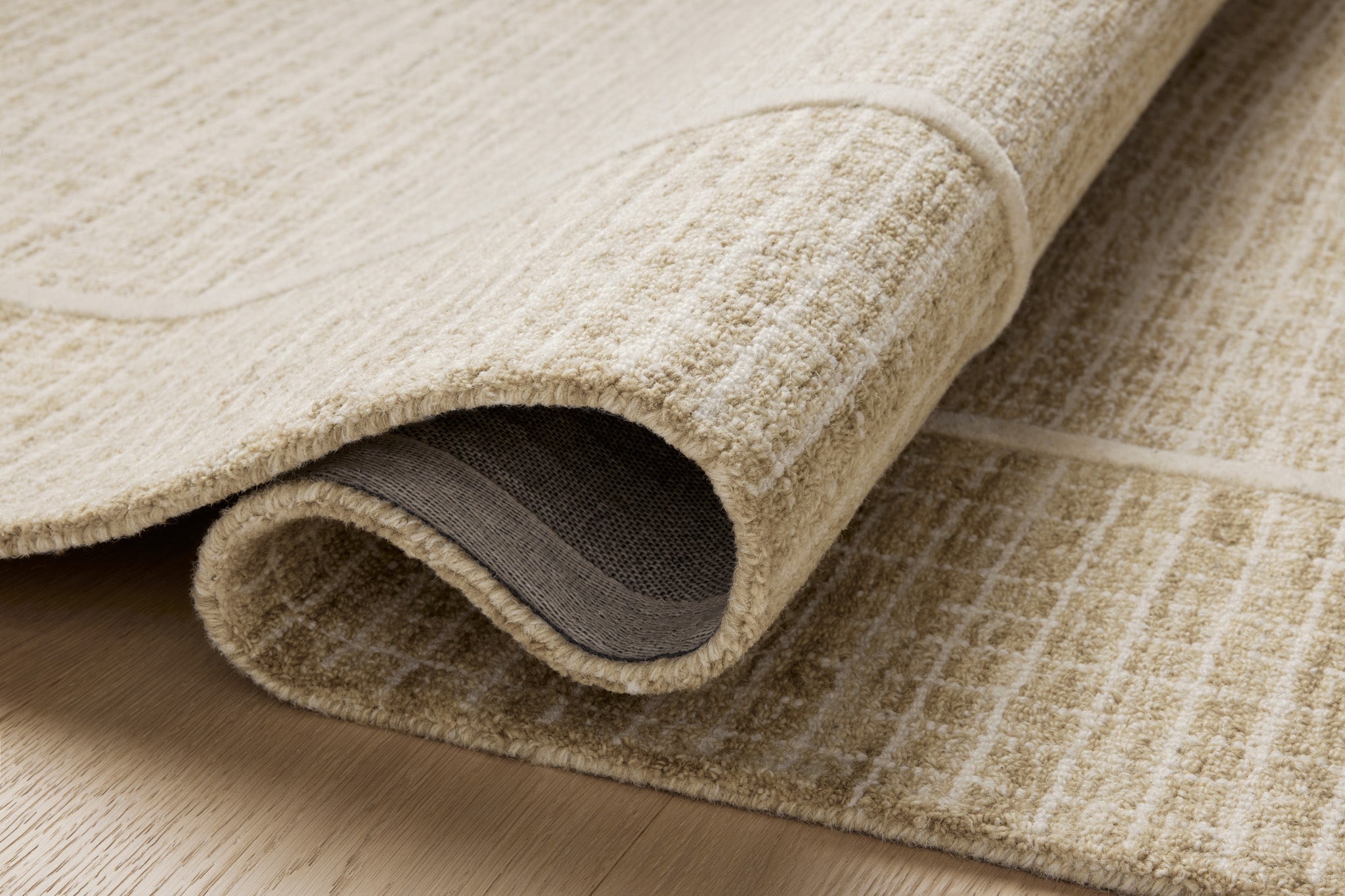Chris Loves Julia x Loloi Briggs Wheat / Ivory Rug White Cliff Studio Area Rugs