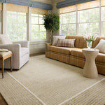 Chris Loves Julia x Loloi Briggs Wheat / Ivory Rug White Cliff Studio Area Rugs