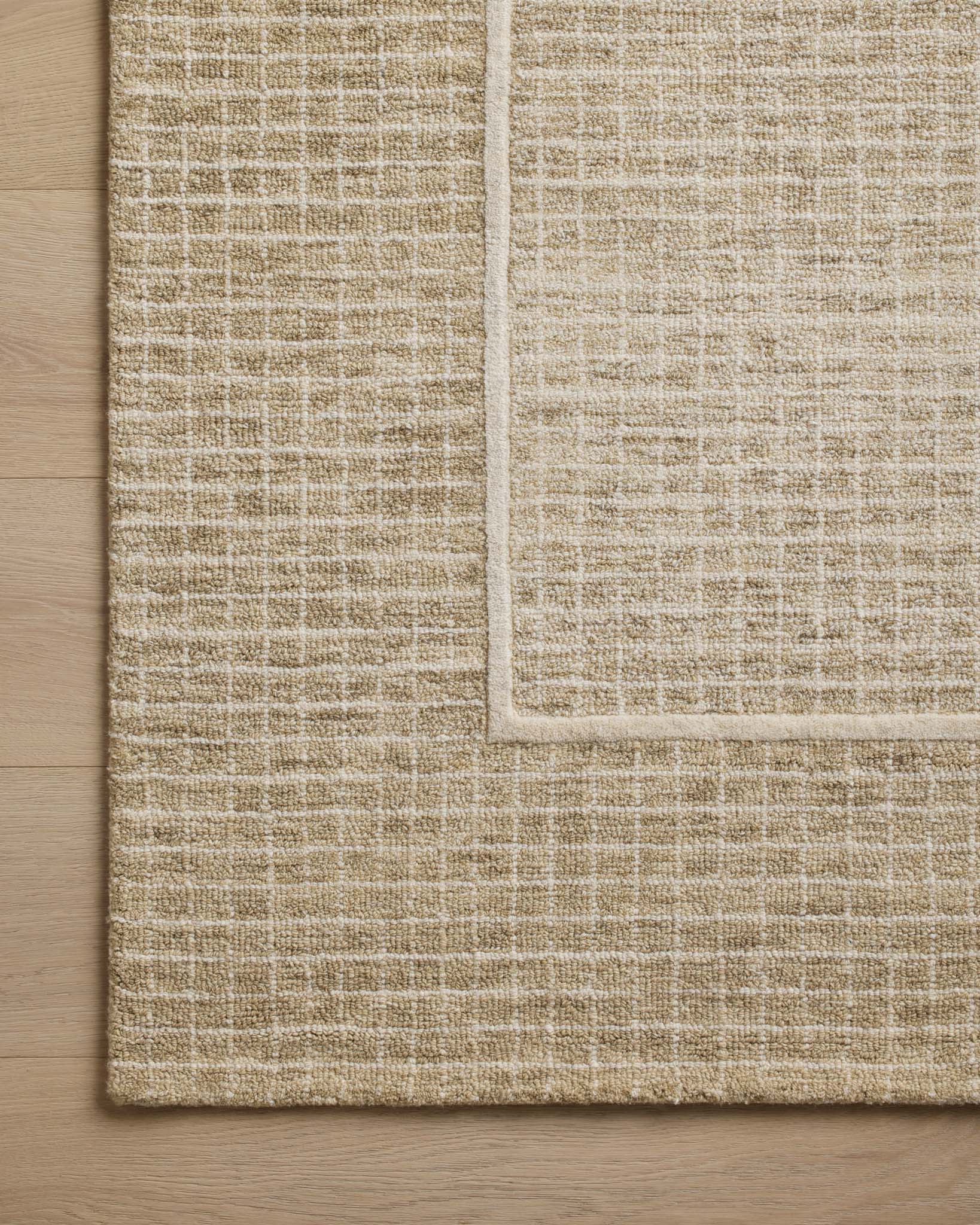 Chris Loves Julia x Loloi Briggs Wheat / Ivory Rug White Cliff Studio Area Rugs