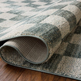 Chris Loves Julia x Loloi Calvin Blue / Ivory Rug White Cliff Studio Area Rugs
