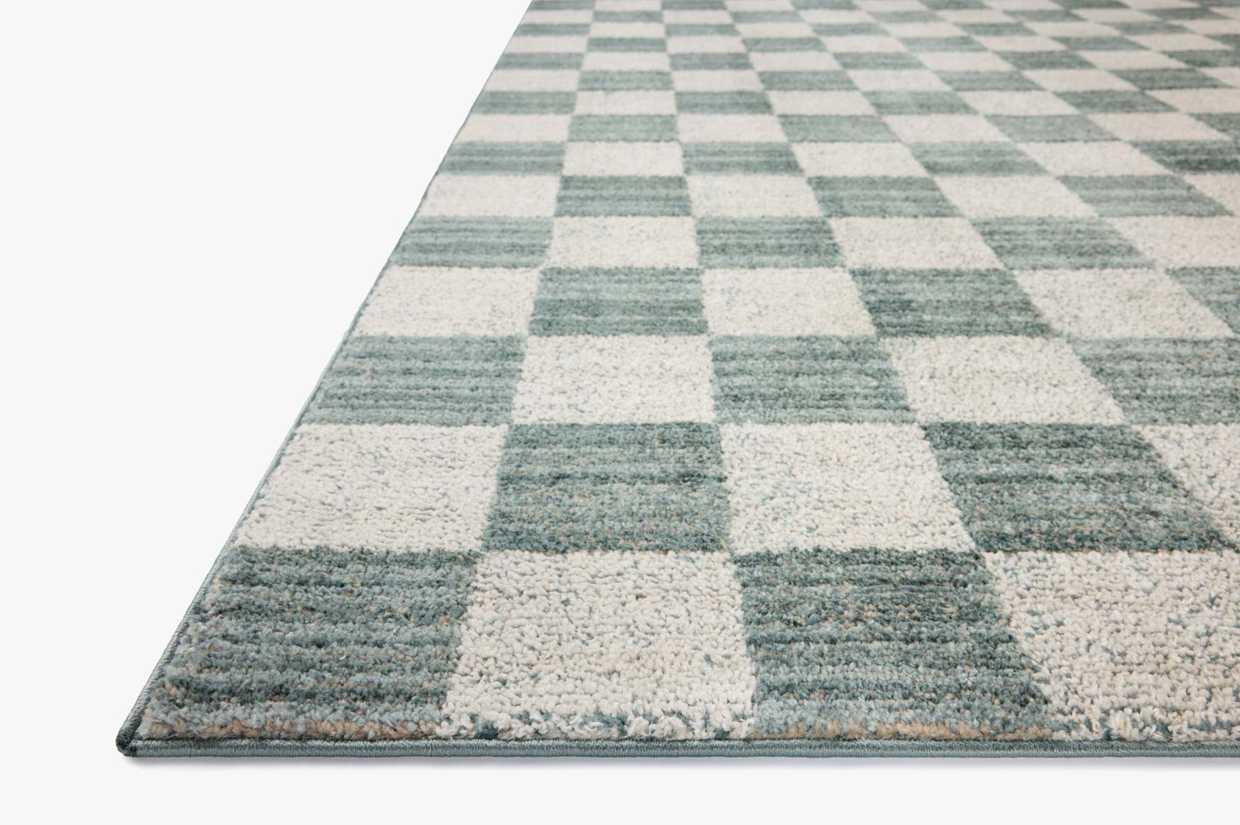 Chris Loves Julia x Loloi Calvin Blue / Ivory Rug White Cliff Studio Area Rugs