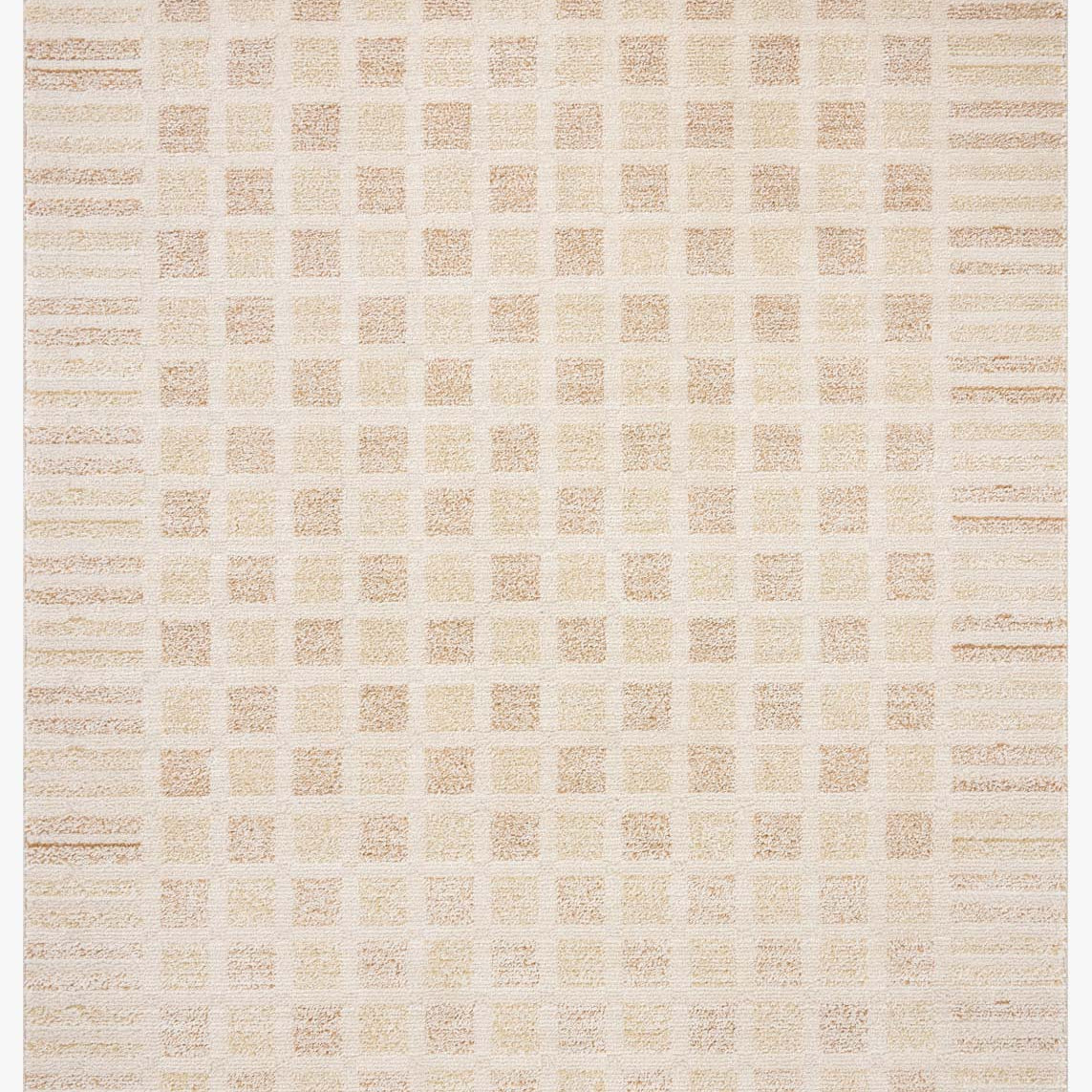 Chris Loves Julia x Loloi Calvin Bone / Natural Rug White Cliff Studio Area Rugs