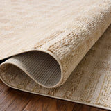Chris Loves Julia x Loloi Calvin Bone / Natural Rug White Cliff Studio Area Rugs