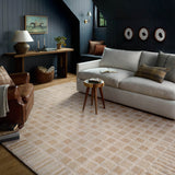 Chris Loves Julia x Loloi Calvin Bone / Natural Rug White Cliff Studio Area Rugs