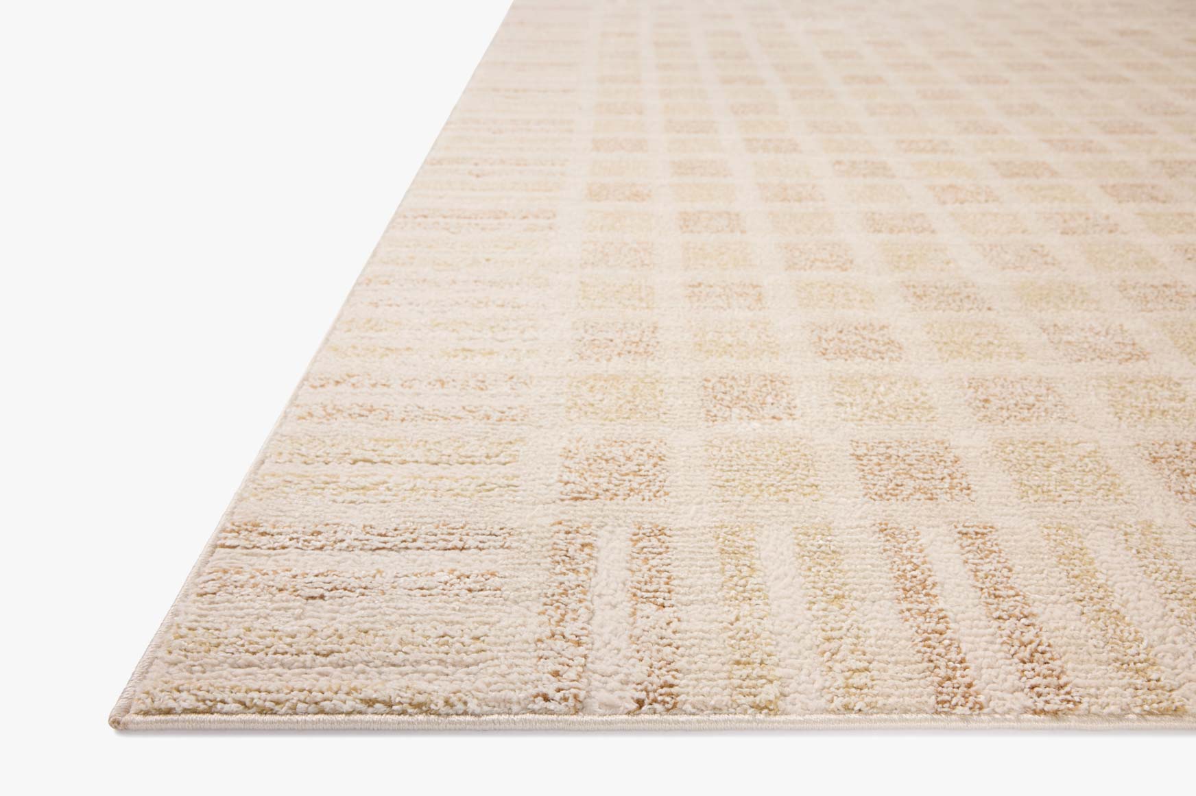 Chris Loves Julia x Loloi Calvin Bone / Natural Rug White Cliff Studio Area Rugs