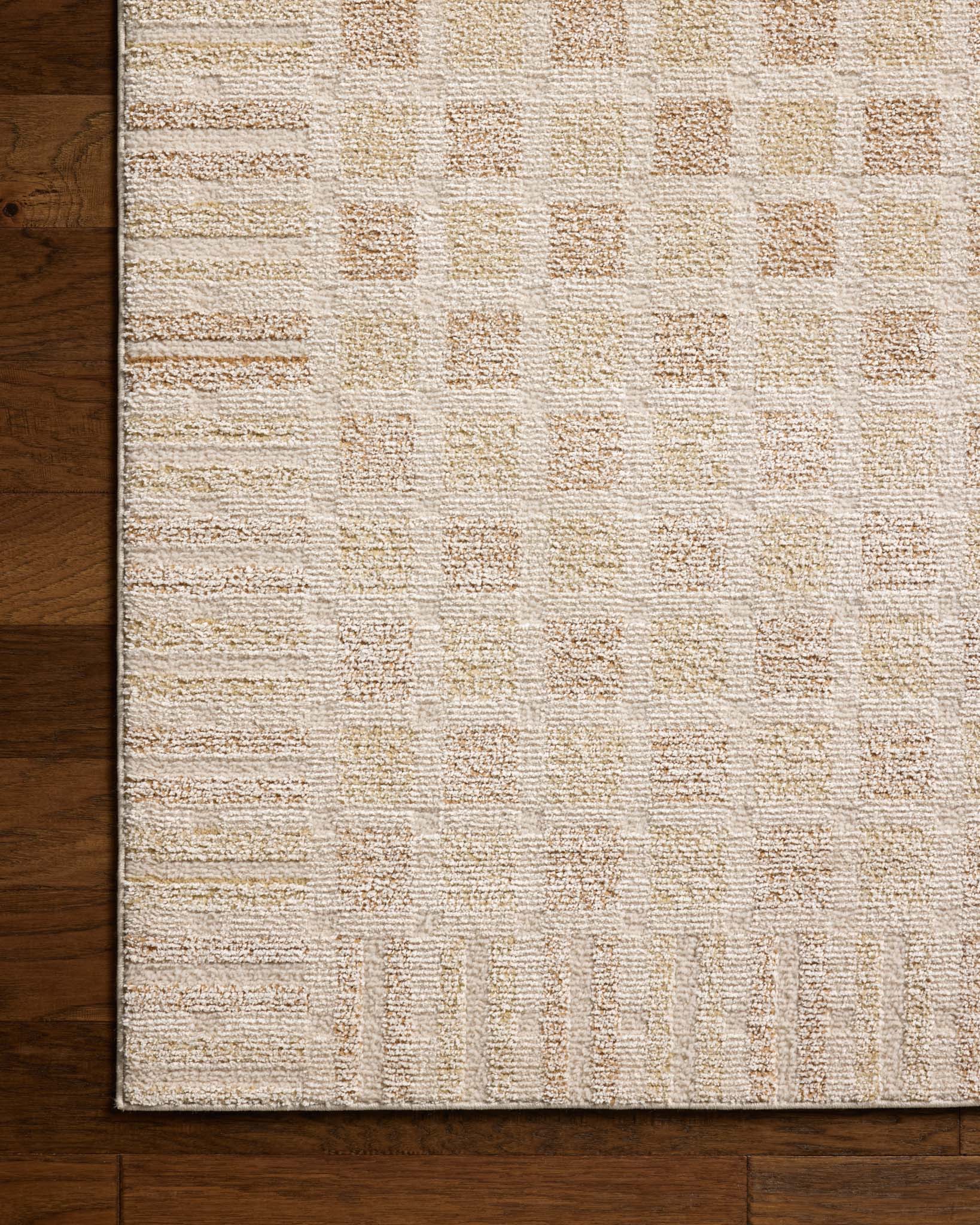 Chris Loves Julia x Loloi Calvin Bone / Natural Rug White Cliff Studio Area Rugs