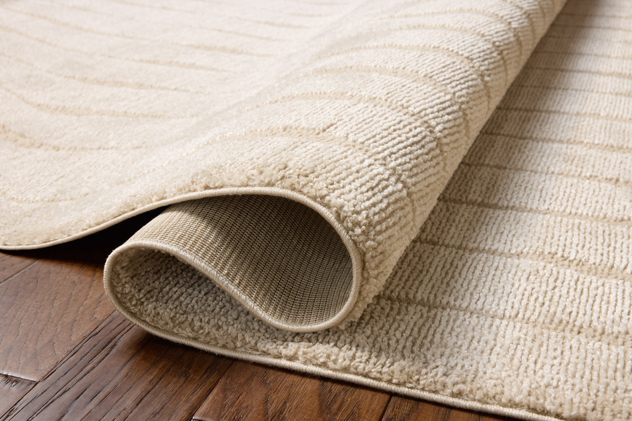Chris Loves Julia x Loloi Calvin Ivory / Oatmeal Rug White Cliff Studio Area Rugs